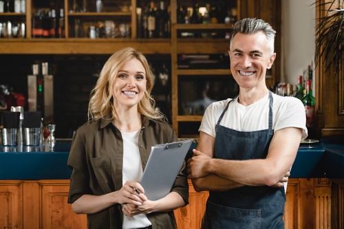 Foto: Zwei Gastronomen